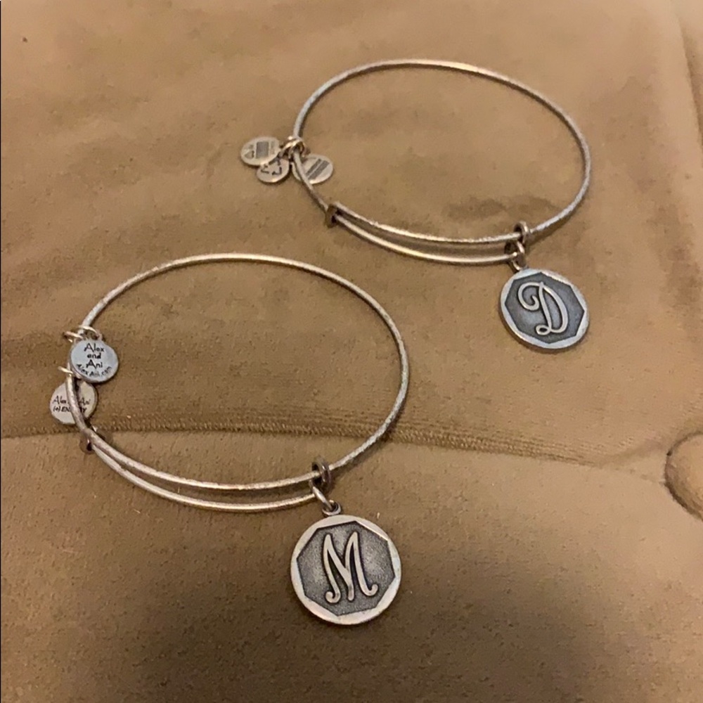 Alex and Ani bracelets (D and M)